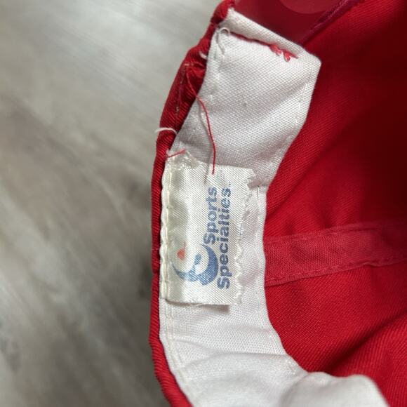 Vintage Sports Specialties 1984 World Series Hat Snapback MLB Padres Tigers Red - Picture 4 of 9